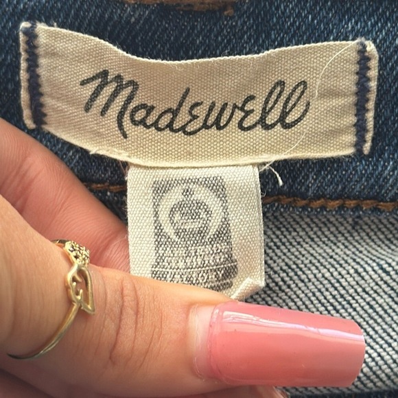 Madewell 10 Inch High Rise Skinny Jean Womens Size 25 - Picture 2 of 8